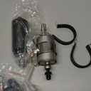 GSL392 Inline Fuel Pump & 58 PSI Fuel Filter Regulator 58 PSI LS Swap Fuel Pump EFI Conversion Fuel Filter Pressure Regulator 255LPH High Pressure External Pumps 6AN Fittings 400-939 GSL392-400-939