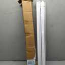 LazBlinds No Drill Zebra Blinds for Windows 30.5" W x 72" H, White
Cordless Dual Layer Light Filtering & Blackout Roller Shades, Free Stop-Lift, Easy Install Day & Night Privacy with Valance