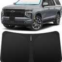 INSAUTO Custom Fit Windshield Sun Shade Accessories for Chevrolet/Chevy Suburban 2021-2026, Foldable Front Window Sunshade, UV & Heat Reflector, Keeps Interior Cool, Includes Storage Bag