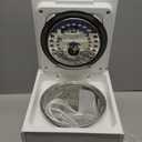 Stainless Steel Humidifier, 3L Warm Mist Humidifier, Easy Clean with Warm Steam Humidifier, Healthy Air Mist Humidifiers for Bedroom Living Room, with Sleep Mode and Auto-off Setting