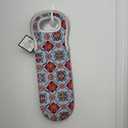 No Brand, Retro Floral Mandala Wine Tote Bag Insulated Neoprene Wine Carrier Bags with Carry Handle Reusable Portable Wine Bottle Holder for Travel Party Picnic
