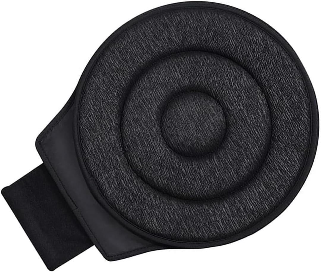 Car 360 Rotating Seat Cushion, Soft Comfortable Sponge Swivel Seat Cushion, Breathable Anti-slip Car Chair Pad, Universal for Most Vehicles (Black)