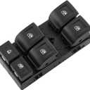 Power Window Switch Fits for 2014-2022 Chevy Silverado 1500 2500 HD 3500 HD, Colorado, GMC Canyon, Sierra, Canyon, Cadillac ATS-V, Driver Side Control Door vidrios Master Switch OEM 23427098