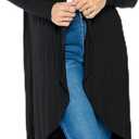 Isaac Liev Women Cardigans Maxi Trendy Extra Duster Lightweight with Pockets - Dusters Sweaters- Long Cardigan for Womens