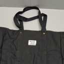 Bagelite Extra Large Canvas Tote for Women Men, Utility Work Bag with Zipper (Black)