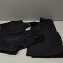 OLCHEE Womens Workout Sets 2 Piece - Acid Wash Seamless Yoga Outfits High Waist Leggings Padded Racerback Sports Bra Gym Set (X-Large, Solid Black)