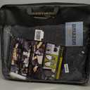 Aierxuan 5 Car Seat Covers Full Set Waterproof Leather Universal Fit Nissan Honda Civic CRV Hrv Kia Sorento Toyota Corolla 4Runner Camry Hyundai Jeep Ford Focus Edge Mazda (Full Set, Black)