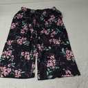 Ekouaer Capri Pajamas for Women Sleeve Pajama  Floral Pj  Soft Sleepwear with Pockets 2XL