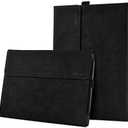 xisiciao Case for Surface Pro 7 Plus/Pro 7 / Pro 6 / Pro 5 / Pro 4 with Stylus Holder, Multiple Angle Polyester Slim Lightweight Cover, Compatible with Type Cover Keyboard