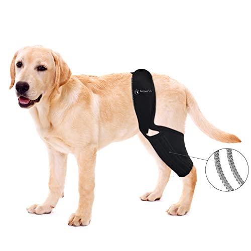 Knee Brace for Dogs ACL with Side Stabilizers,Knee Cap Dislocation, Arthritis - Keeps The Joint Warm and Stable - Extra Support - Reduces Pain and Inflammation 