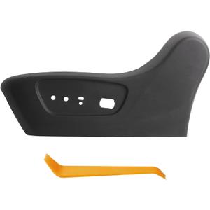 Driver Seat Trim Panel Fit for Nissan Rogue 2014 2015 2016 2017 2018 2019 2020 Front Seat Outer Finish Panel Left Replaces 87380-4BB3A 873804BB3A