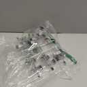 NORTHERN BROTHERS Pants Hangers with Clips, Heavy Duty 20 Pack, Adjustable Metal Pants Hanger, Skirt Hangers for Women Space Saving Hangers for Jeans Closet Organizers and Storage