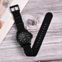 ANNEFIT Nylon Watch Band 16mm 18mm 20mm 22mm, One-Piece Waterproof Military Watch Straps with Heavy Buckle