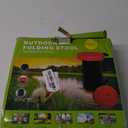 Foldable Telescoping Stool Portable, Retractable Stool for Adults, Upgraded Collapsible Folding Seats with Load Capacity 550lbs, Camping Stools for Adults (Green)