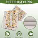 2 x Spring Table Runner 13x72 inch, Floral Spring Decor for Table, Party, Home - Farmhouse Floral Decroations