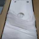 Tree Bookshelf - 6 Shelf Retro Floor Standing Bookcase, Tall Wood Book Storage Rack for CDs/Movies/Books, Utility Book Organizer Shelves for Bedroom, Living Room, Home Office, White