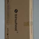 isinwheel Electric Scooter for Kids Ages 6-12, 150W Motor, 6/10 MPH Speeds, Colorful Lights, Adjustable Height, Kids Electric Scooter with Dual Brake & Thumb Throttle Great Gift for Boys & Girls (Black)