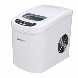 Magic Chef 27 lb. Portable Countertop Ice Maker in White MCIM22W