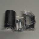 Frame Sliders, Universal Motorcycle Frame Sliders Anti Crash Protector for Yamaha Honda Suzuki (black)