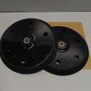 2 Pack 9 inch 6 Hole Hook and Loop Replacement Backing Pad for Orbital Sander Drywall Sander for Wall Grinding Woodworking