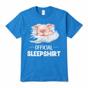 Official SleepShirt, Sleeping Pig Shirt for Kids, Cute Pig Shirt For Women, Kawaii Pig Lover Gift, Funny Sleeping Shirt, Pig Owner Gift (Medium)