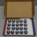 M14x1.5 Lug Nuts Replacement for Silverado Tahoe Suburban Tahoe Suburban Escalade XT5 XT6, 24 Pcs 7/8 Hex 1.77 Inch OEM Factory Style Large Acorn Seat Lug Nuts