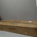 LOUSACE Bathroom Lighting Fixture Over Mirror, 6 Light Bathroom Vanity Lights Matte Black with Opal White Glass Shades, E26 Bulb Base, Wall Sconces Vanity Lighting Fixtures for Bathroom Living Room