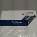 Bedsure 100% Washed Cotton Duvet Cover Twin - Bright White Minimalist Duvet Cover Linen Like for All Seasons - GentleSoft™ Plain Simple Bedding, 2 Pieces (Bright White, Twin, 68"x90")