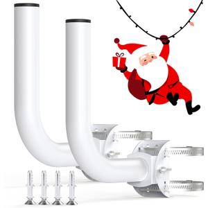 Universal Wireless Bridge Bracket Mount, Ulna Pole and Wall-Mounted Mount for Outdoor Point to Point AP Access Point Client Bridge CPE, Antenna Mounting Pole Bracket (2-Pack) Universal Wireless Bridge Bracket Mount, Ulna Pole and Wall-Mounted Mount for Outdoor Point to Point AP Access Point Client Bridge CPE, Antenna Mounting Pole Bracket (2-Pack)