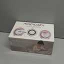 Momcozy Breast Pump V1 Pro Hospital-Grade, Hands-Free & Portable Wearable Pump, Upgraded Electric Pump with 3 Fine-Tuned Rhythms|15 Levels, Come with Leak-Proof DoubleFit Flange, Cozy Red.