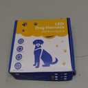 ChalkLit Light Up Dog Harness, No Pull Led Dog Harness Glow-in-The-Dark for Night Walking, USB Rechargeable Lighted Safety Vest for Medium Large Dogs, Adjustable Soft Mesh Fully Illuminated (Pink, M)