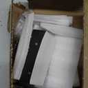 6 Pack Heavy Duty Shelf Brackets 6 inch, Floating Shelf Brackets(1/5-Thick), L-Shaped Wall Shelf Bracket Hidden & Decorative Shelf Bracket Black