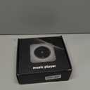 Gueray Portable CD Player, Bluetooth CD Kpop Player for Desktop with HiFi Sound Speaker, FM Radio CD Music Player for Home with Remote Control, Dust Cover, LED Screen, Support AUX/USB, Headphone Jack (Black)