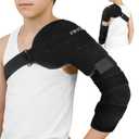 REVIX Youth Arm Ice Pack Wrap for Pitchers  Reusable Ice Arm Sleeve for Young Volleyball Player & Athletes, Cold Compression Therapy for Shoulder & Elbow, Throwing Recovery, Muscle Relax & Daily Use (Small)