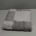 PURRUGS Bathroom Rug Non-Slip Machine Washable 24" x 36", Super Absorbent and Quick-Dry Bath Mat, Extra Soft and Plush Bath Rug for Shower, Bathtub and Sink, Light Grey & Grey