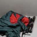 DOLEMODUO Bed Canopy Tents (Red & Green, Full)