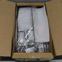 Haturi Vacuum Stand for Dyson V15 V12 V11 V10 V8 V7 V6, Metal Storage Holder for Cordless Vacuum & Accessories, Compatible with DC30 DC31 DC34 DC35 DC58 DC59 DC62 DC74, Black (With Rectangular Base)