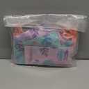 Clabby 10 Pcs Mermaid Drawstring Backpack Bulk Mermaid Party Favor Bags Candy Gifts Treat Bags for Birthday Party Supplies Fish Scales Under the Sea Ocean Theme Decoration