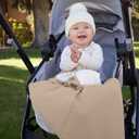 Soft Muslin Cotton Baby Blanket - Breathable and Lightweight Blanket Keeps Your Newborn Baby Girl Or Boy Cozy and Warm - Perfectly Sized for Any Stroller or Car Seat