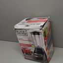 BLACK+DECKER Countertop Blender with 6-Cup Glass Jar, 10-Speed Settings, Black, BL2010BG