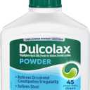 Dulcolax Laxative Powder, Gentle Constipation Relief, 45 Doses