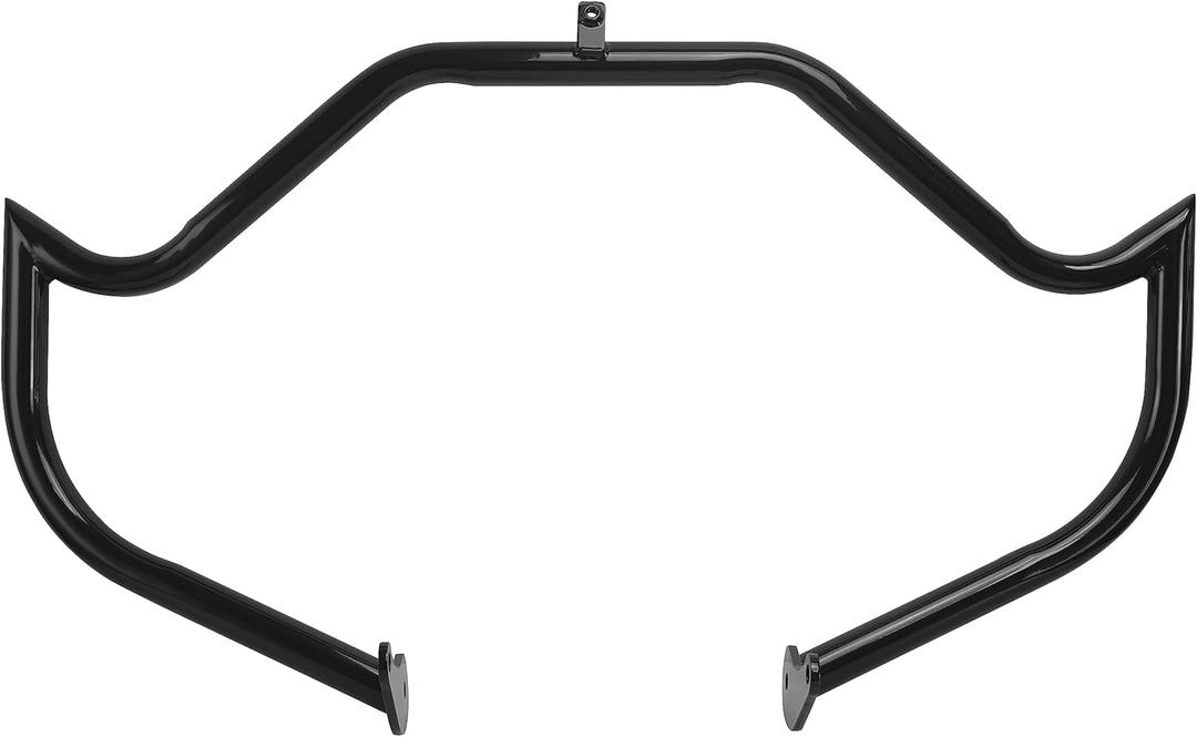 1.25" Crash Bar Engine Guard Highway Freeway Bar Fits for Harley Davidson Touring Road King Street Glide Electra Glide CVO Models 2009-2025 Gloss Black
