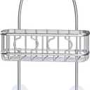 Simple Houseware Stainless Steel Bathroom Hanging Shower Head Caddy Organizer (24 x 10.2 x 4.2 inches)