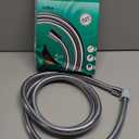 hansgrohe Techniflex Handheld Shower Replacement Shower Hose 80-inch Easy Install Modern Shower Hose in Chrome, 28274000