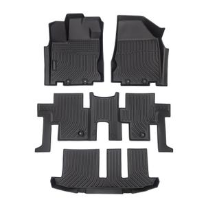 KELCSEECS Floor Mats Compatible for 2013-2020 Pathfinder 7 Seat/ 2014-2020 QX60/ 2013 JX35, Car Mats All Weather Custom Floor Liners Full Set Include 1st 2nd 3rd Row, Automotive Floor Mats TPE Black