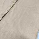  Beige Ribbed Vest Top, M