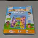 D-FantiX Feelings Flip Book for Kids, Emotions Chart Feelings Book Calm Down Corner Supplies, Autism Learning Materials ADHD Tools for Preschool Kindergarten Classroom