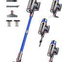 Cordless Vacuum Cleaner, Upgraded 580W 48KPA 70Mins Cordless Stick Vacuum Cleaner with Self-Standing and Smart Screen, Anti-tangle Wireless Vacumm, Vacuum Cleaners for Home/Pet Hair/Carpets/Floors