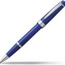 Cross Bailey Light Refillable Rollerball Pen Presented in a Everyday Gift Box - Medium Point, Black Ink, Polished Blue