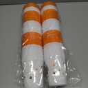 24 Pack Thanksgiving Cups - 16oz Orange & White Plastic Fall Party Cups with Autumn Pumpkin and Turkey Designs, Perfect for Friendsgiving and Holiday Celebrations